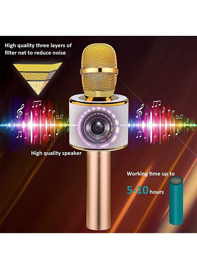 Bluetooth Handheld Karaoke Speaker Microphone with Case and Accessories ANY115 Multicolour - Image 4