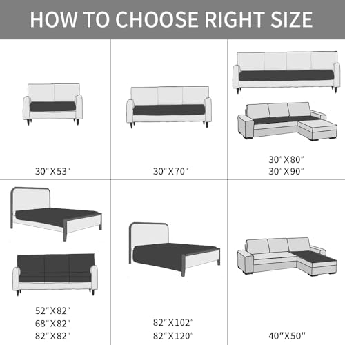 Ameritex Waterproof Dog Bed Cover Pet Blanket with AntiSlip Back for Furniture Bed Couch Sofa - Image 3