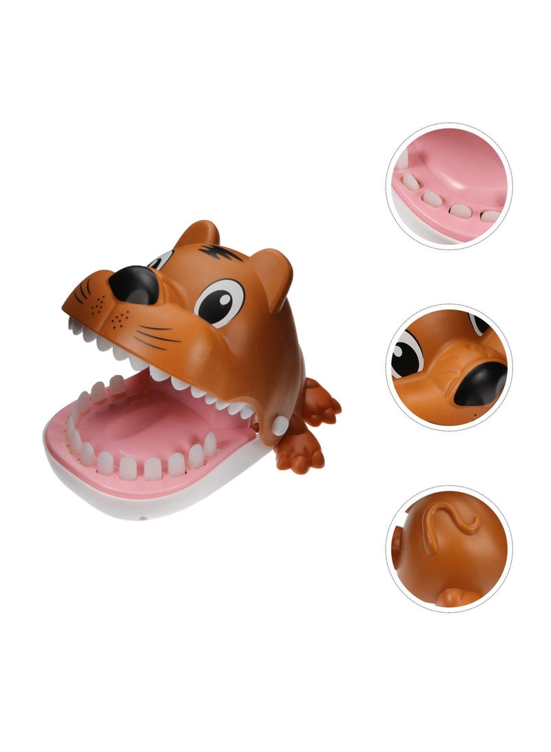 SYOSI Tigers Teeth Toys Game for Kids Dentist Game Toy Child Interactive Toy Fun  Exciting Finger Biting Game for Kids And Adults Fun and Educational Toy for Family Gatherings and Parties Tiger Dog - Image 5