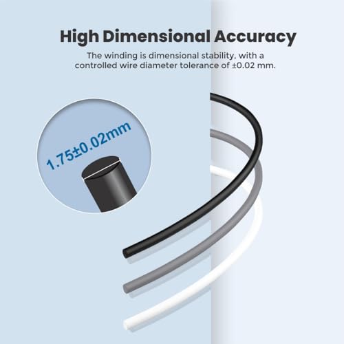 3Idea Premium PLA+ (Silver) 3D Printer Filament 1.75mm Dimensional Accuracy +/- 0.03mm Net Weight- 1 KG - Image 3