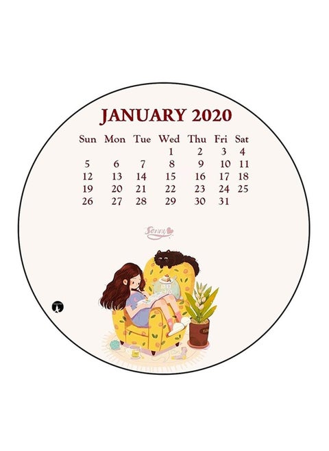 Clender Printed Fridge Magnet Multicolour