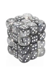 Borealis 12Mm D6 Light Smoke/Silver Luminary Dice Block (36 Dice) (27978) - pzsku/Z8F3C10158B9D990224A2Z/45/_/1652723591/e6024033-e86a-408e-8cee-9baa5e633bca