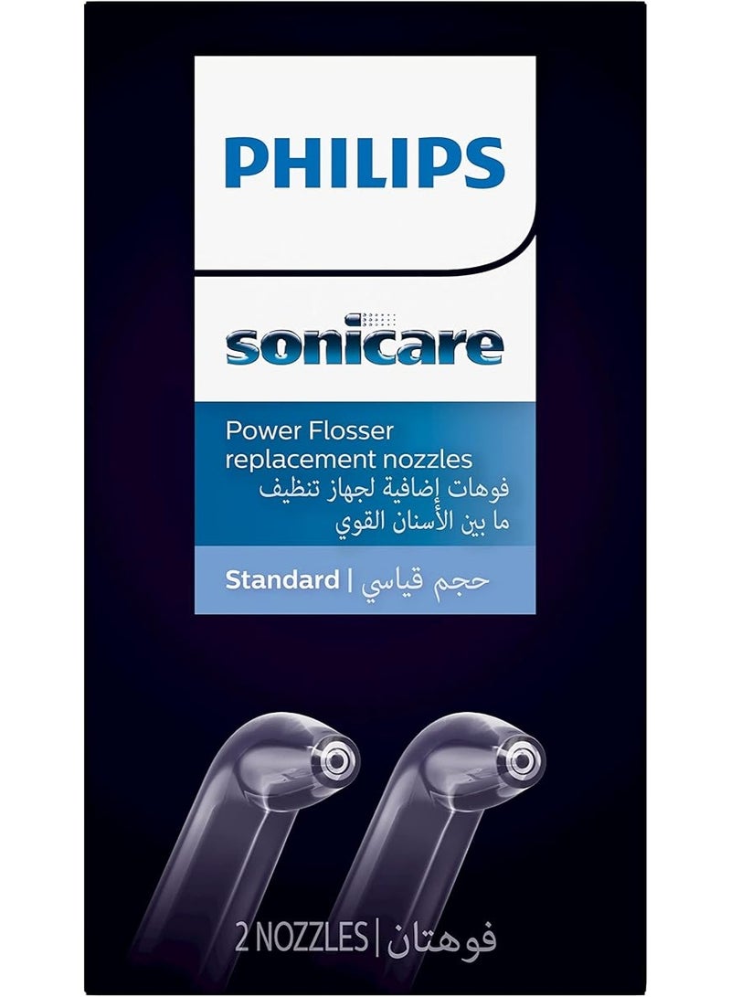 SONICARE Philips Power Flosser Replacement Nozzles F1 Standard 2 Nozzles HX3042/00 - Image 2