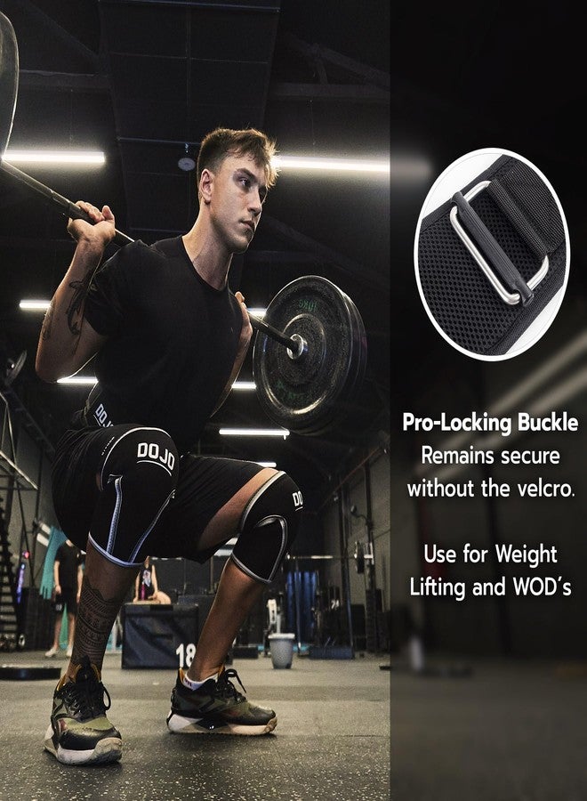 Dojo Pro-Locking Weightlifting Belt – Adjustable Neoprene Belt for Gym, Bodybuilding, Cross Training, Powerlifting – Premium Men & Women Back & Lumbar Support for Strength Training, Deadlift, Squat - Image 4
