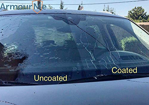 ArmourMe Glass Protection: Rain Water & Dust Repellent Glass Protection Kit 60ml |Hydrophobic Nano Coating Spray | Waterproof Rainproof Coat for Car Windshield Mirror & Window - Image 4