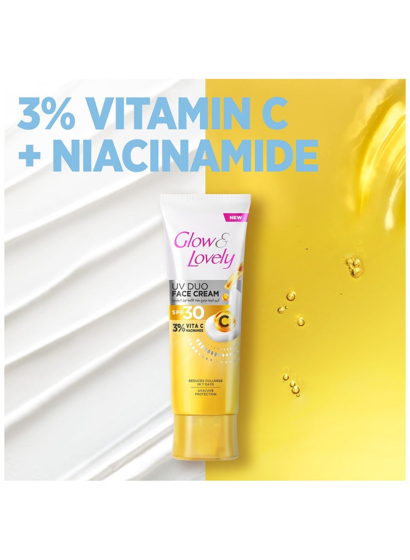 جلو آند لوفلي كريم الوجه الثنائي للأشعة فوق البنفسجية بعامل حماية من الشمس SPF 30 - Image 4