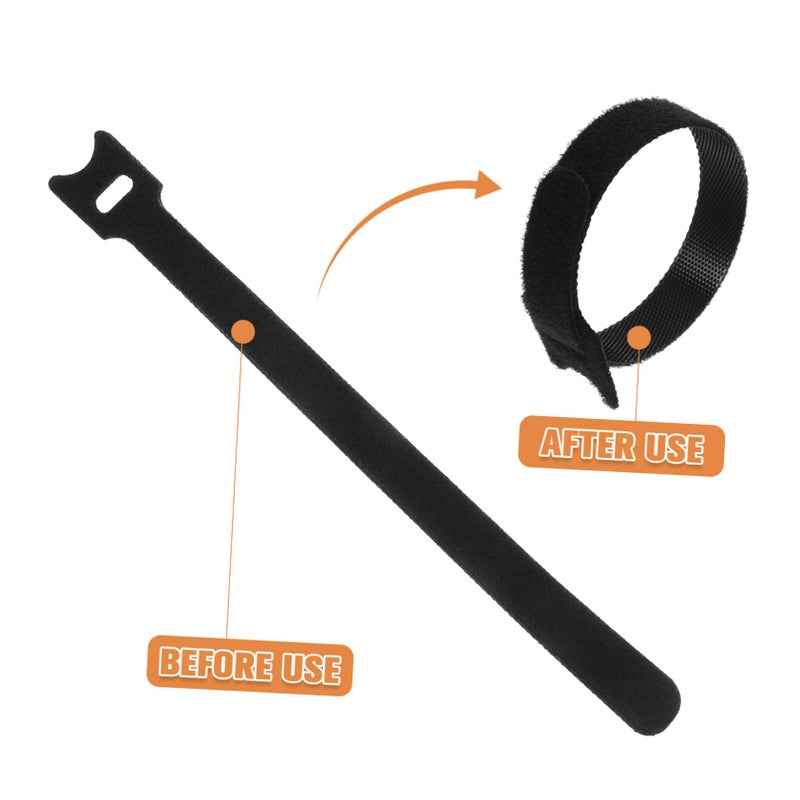 Reusable Cable Organizer Ties Cord Management Straps 150pcs For Data Lines And Wires - Image 4