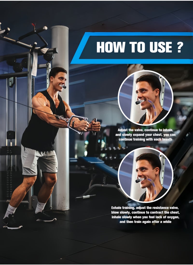DAREU Portable Muscle Trainer, Exercise Trainer with Adjustable Resistance, Easy to Clean and Use, Improve Strength and Endurance for Fitness Enthusiasts  - Image 4