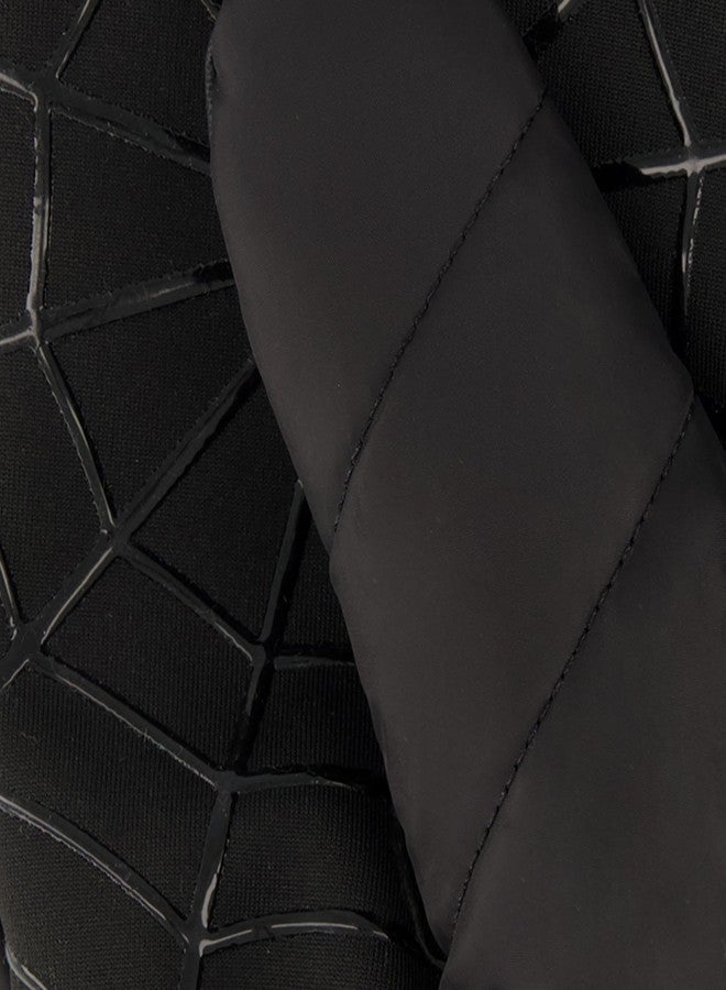 سبايدر قفازات ثلج مبطنة ومعزولة من سبايدر للنساء، أسود، مقاس صغير - Image 2