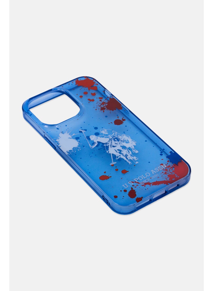 U.S. Polo Assn. - iPhone 14 Pro Max Splatter Pattern Protective Case, Multicolor - Image 1