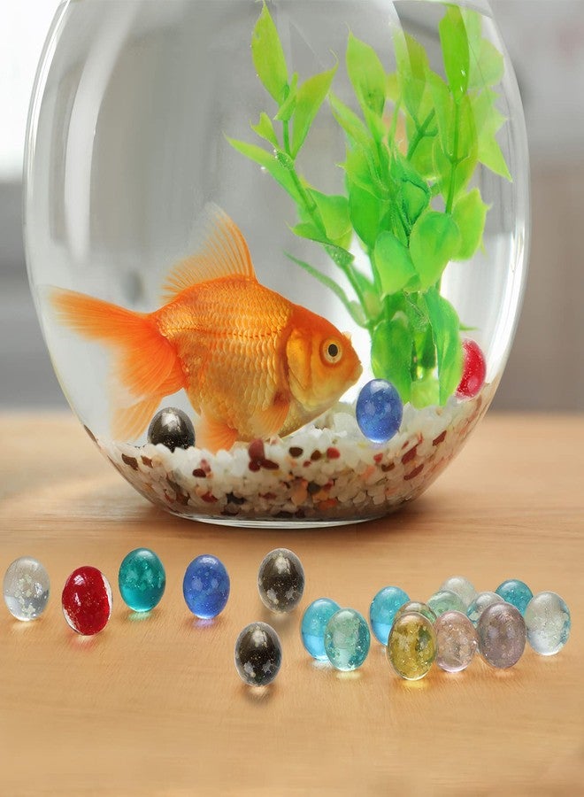 Skylety 20 Pieces Large Marbles Glowing in The Dark, Marbles Bulk Luminous Colorful Handmade for Kids Science Toys Games DIY Decoration(20 mm) - Image 3