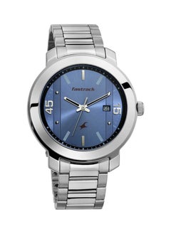 fastrack Blue Dial Stainless Steel Strap Watch 3246Sm03  - Image 2