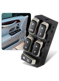 TLAXCA Driver Side Master Power Window Switch Compatible with 2003 2004 2005 2006 2007 2008 Lincoln Town Car Replace OE 5W1Z-14529-BA  - Image 2