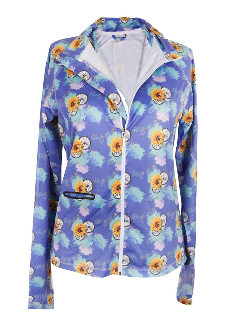 Biggdesign Women's Zippered Sweatshirt Multicolored  - Image 1