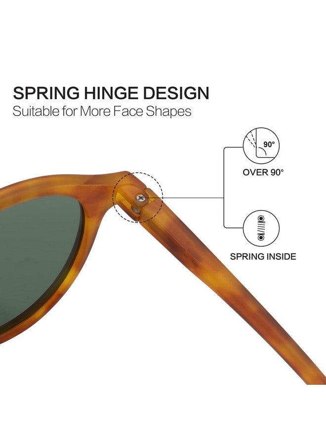 ZENOTTIC Polarized Round Sunglasses, Stylish Sunglasses For Men And Women Retro Classic, Multi-Style Selection - Image 4