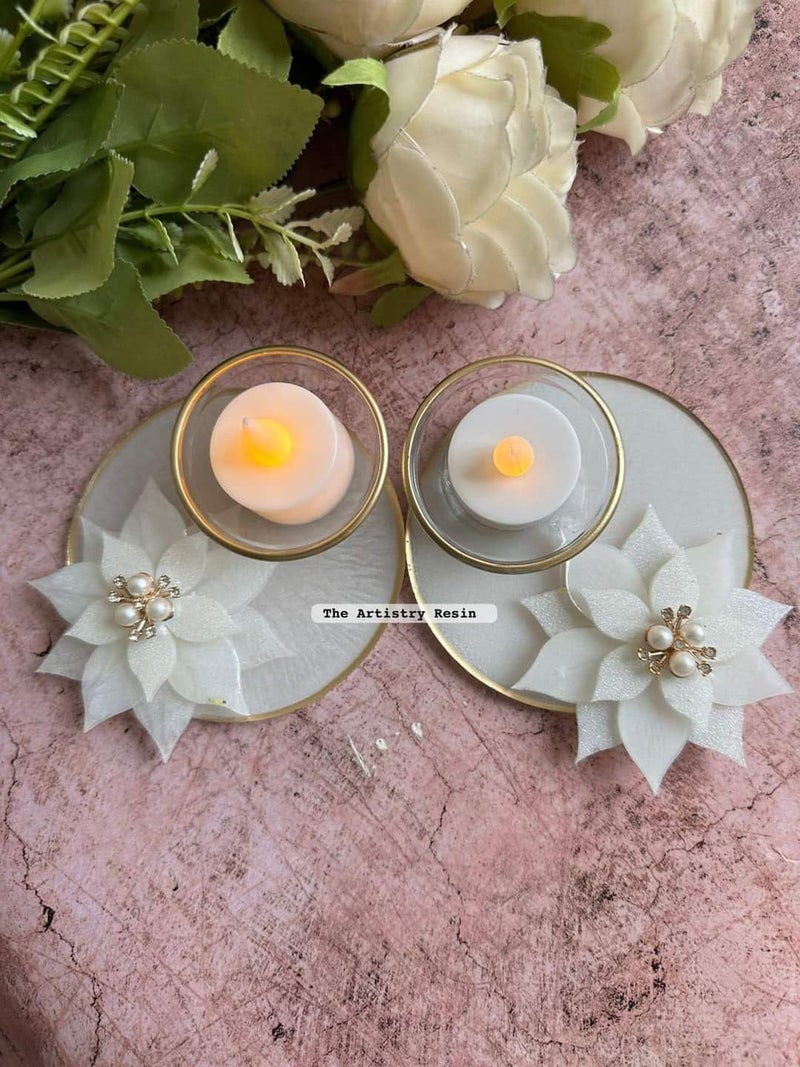 ARTOOL Silicone 3D Flower Resin Mold Epoxy Resin Art Mould DIY Flower Art and Craft Making Mold Set of 1 (A93) - Image 3