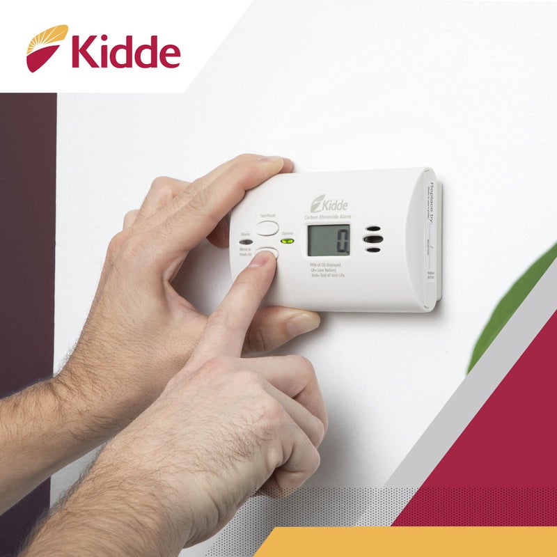 Kidde Carbon Monoxide Detector, AA Battery Powered CO Alarm with LEDs, Test-Reset Button, Low Battery Indicator, Portable - Image 5