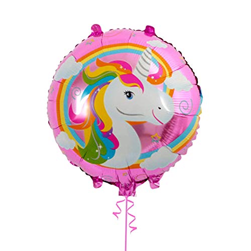 HK balloons® Magical Unicorn Balloon Bouquet 5pc Birthday Decoration for Girls Unicorn Balloon Set for Kids(Unicorn Themed) - Image 3