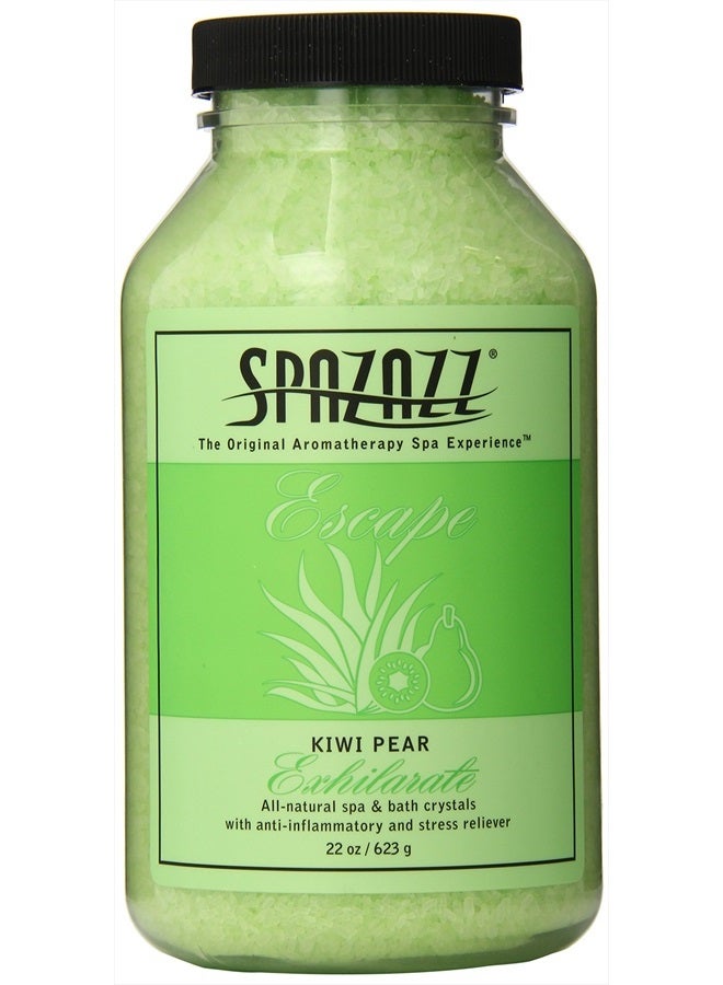 spazazz 7369C Spa and Bath Crystals, Kiwi Pear, 22 Ounce - Image 1