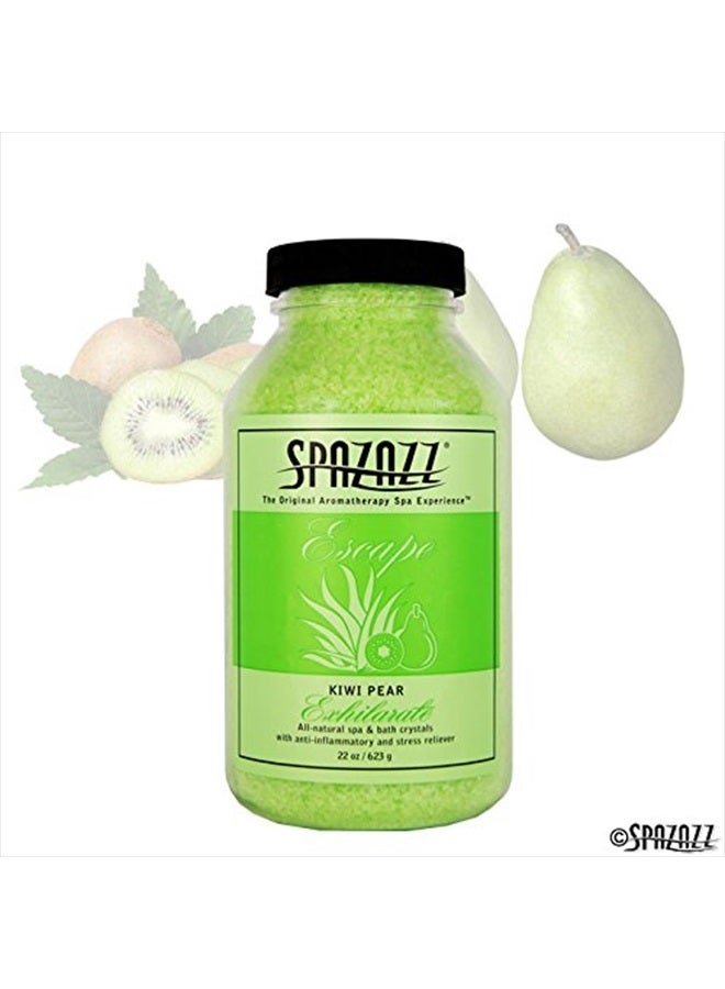 spazazz 7369C Spa and Bath Crystals, Kiwi Pear, 22 Ounce - Image 2