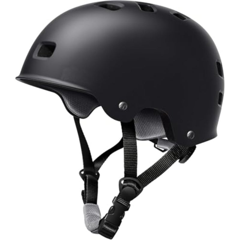 YKingder Skateboard Cycling Helmet - Two Removable Liners Ventilation Multi-Sport Scooter Roller Skate Inline Skating Rollerblading for,Youth and Adults - Image 1