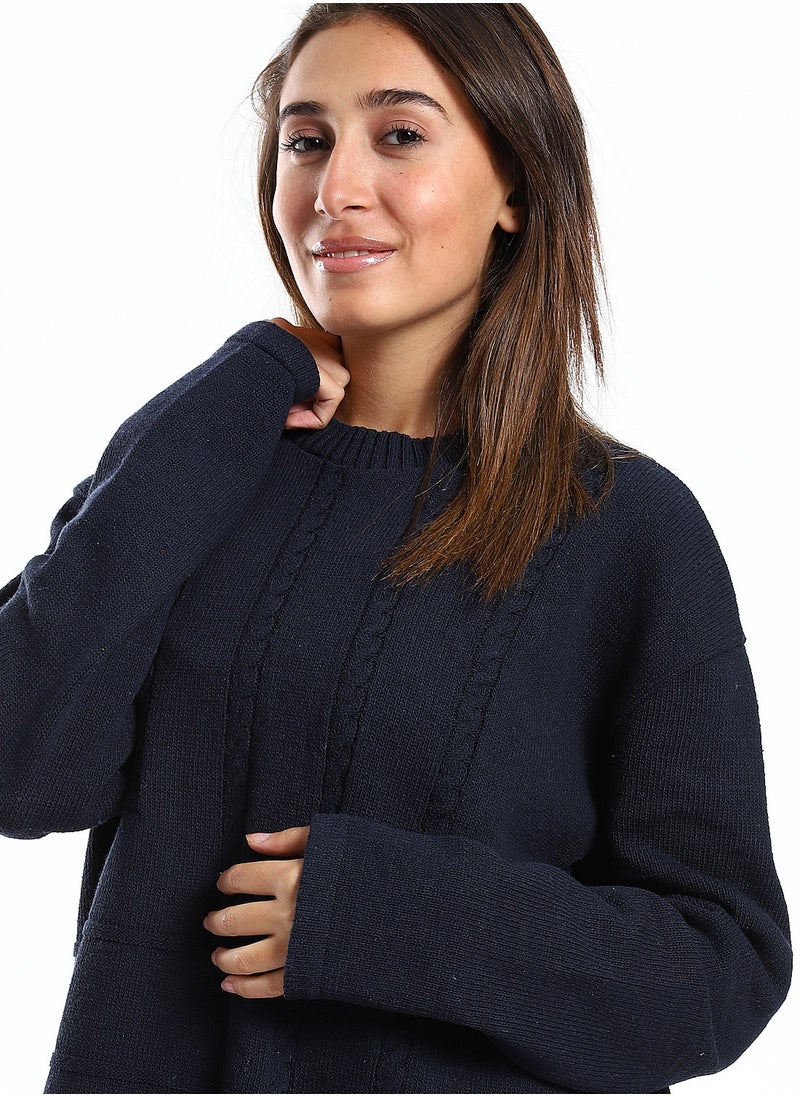 Caesar Wool women Pullover With Multi Design  - Image 3