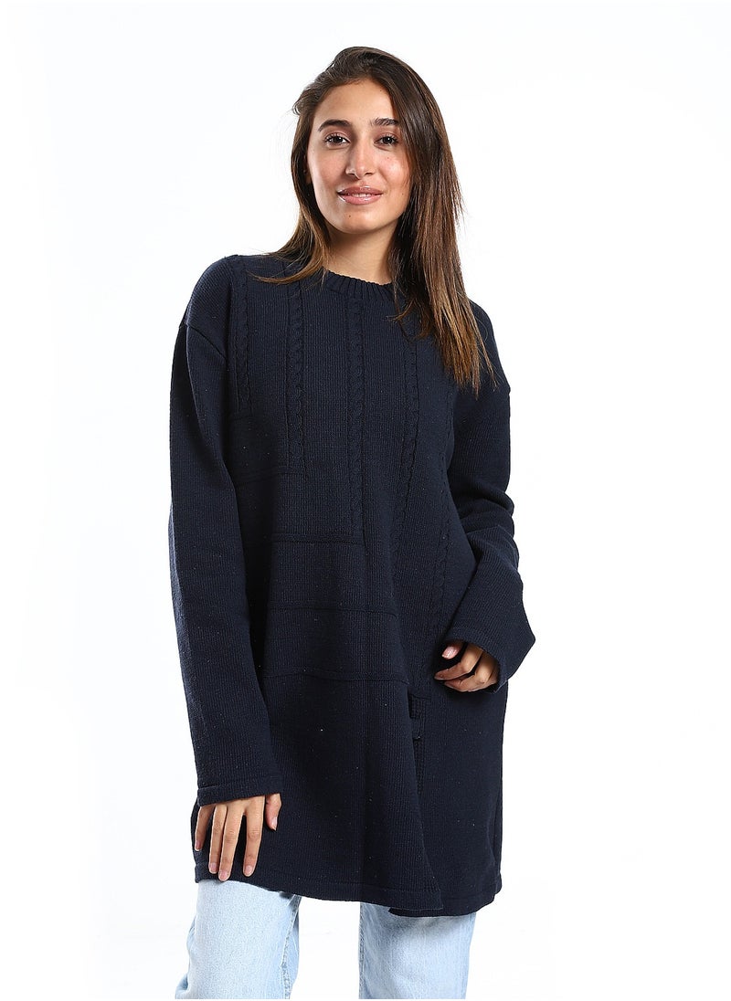 Caesar Wool women Pullover With Multi Design  - Image 1