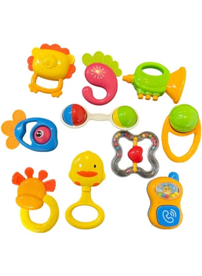 Generic 7pcs Baby Rattles Toys Set  - Image 1