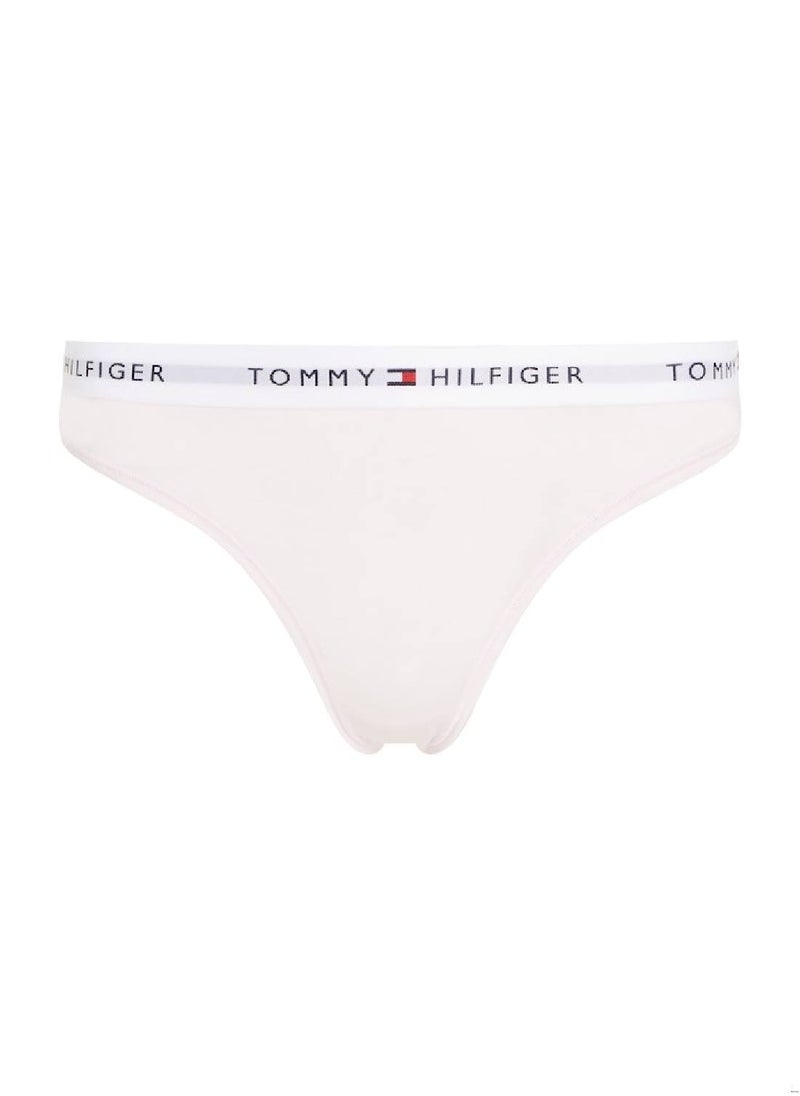 TOMMY HILFIGER - Women's Icon Repeat Logo Briefs Underwear Bottoms, Pink - Image 1
