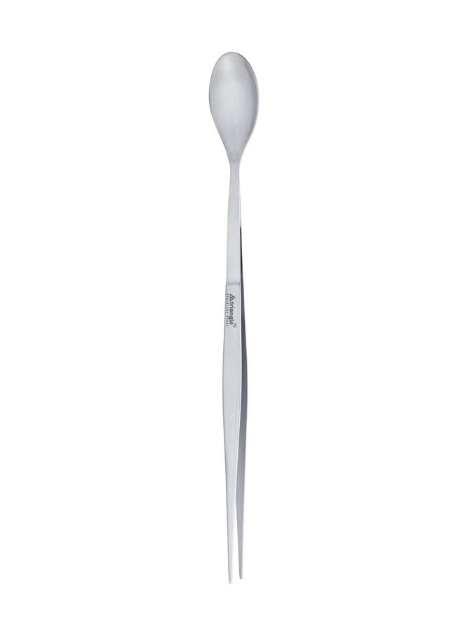 triangle FinalTouch Tasting Spoon - 5.5 in (14 cm) - Stainless Steel Spoon & Tweezers - Dishwasher Safe - Image 1
