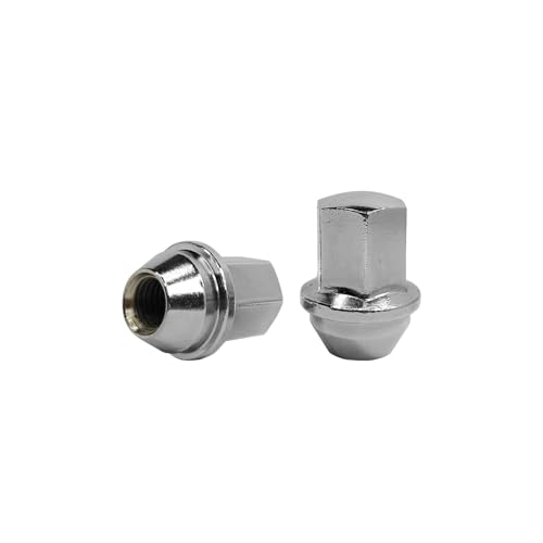 Mysttoo 4PCS M12x1.5 Chrome Wheel Lug Stud Nut Set Compatible with Chevy Equinox Impala Monte Carlo Cadillac SRX STS ATS CTS Buick Allure Lacrosse Lucerne Saturn Vue Pontiac Torrent 611-263 - Image 3