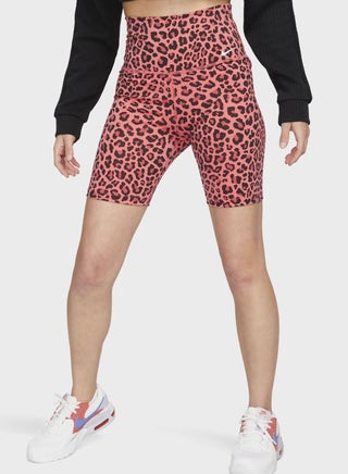 7" One Leopard Shorts