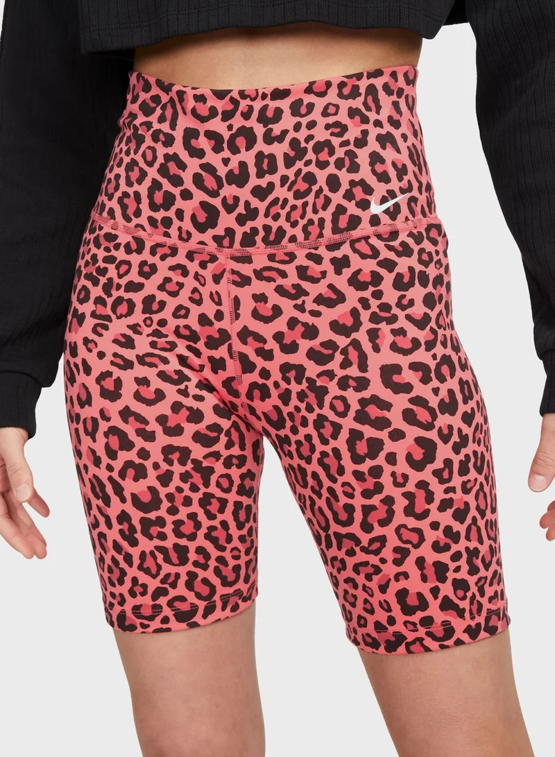 Nike 7" One Leopard Shorts