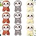 Zomiboo 9 Pcs Mini Sloth Stuffed Animal Sloth Birthday Party Supplies Small Baby Shower Sloth Gifts Soft Huggable Adorable Jungle Animal Plush Toys Set for Party Favors Award 4 Inches Brown Gray Beige - Image 2