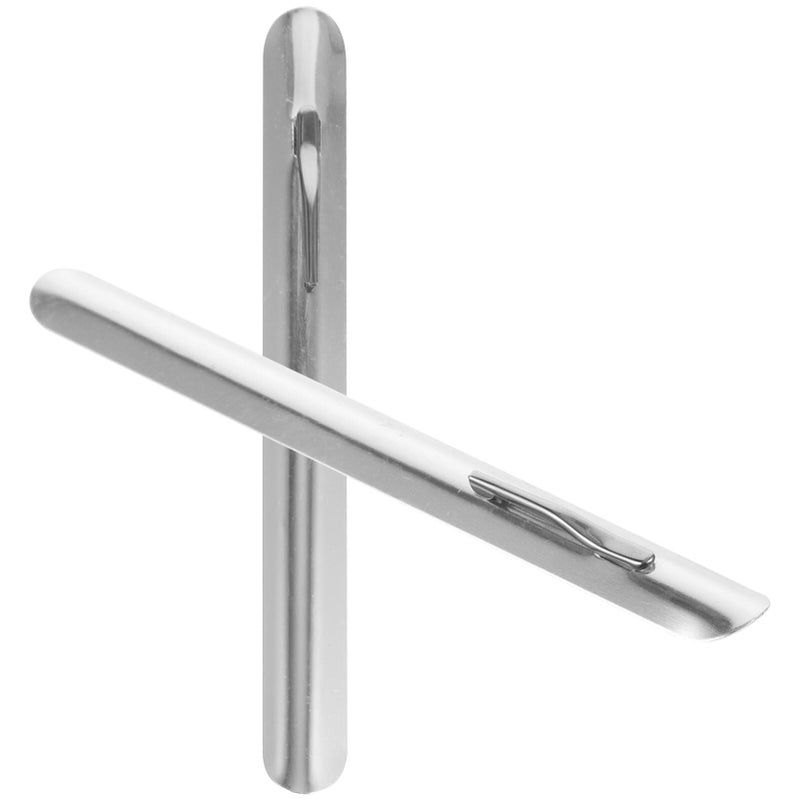 Stainless Steel Table Scraper Crumb Sweeper 2 Piece Set for Restaurant and Home Cleaning - Image 2