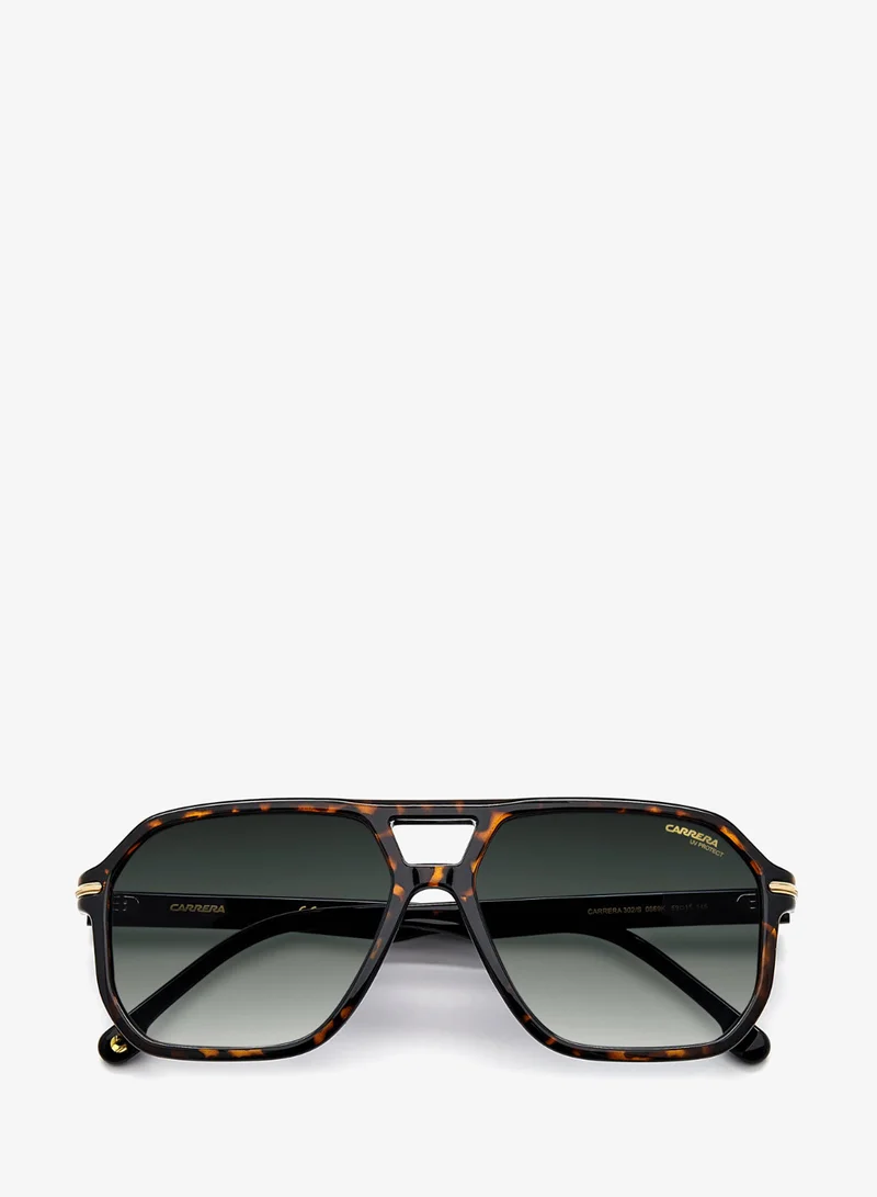 Carrera  Square Double Bridge Carrera Sunglasses Frames for Men | Best Price UAE