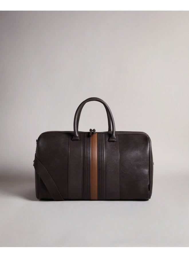 Ted Baker Striped PU Holdall - Image 1