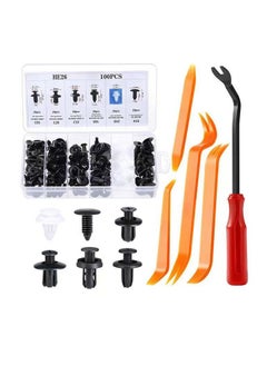 Generic 100pcs car fixing screws, suitable for all car brands, BMW, Toyota, Mercedes, Lexus, Honda and other universal car screws car bumper screws  - Image 1