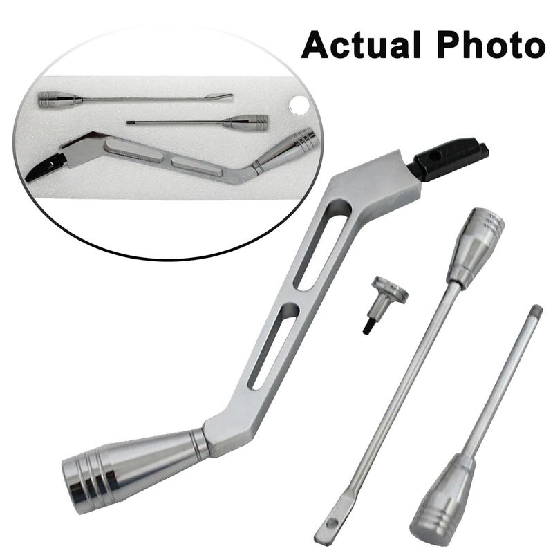 BST BSSP Polished Billet Aluminum Column Shifter Lever Kit for GM Columns 1967-1994 - Image 4