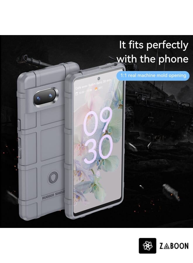 Zaboon غطاء حماية لجهاز جوجل بيكسل 7 تغطية كاملة مضاد للصدمات TPU - Image 2