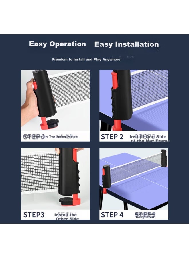 Martin Brother Portable Table Tennis Net Rack Universal Blocking Net Thickened Net Rack Ball Blocking Net Free Stretch Outdoor Universal - Image 3