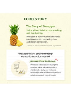 SKIN FOOD since 1957 Skinfood Pineapple Peeling Gel I Brighten And Revitalize I Pineapple Enzyme Power I Easy Application I Korean Beauty Secrets I 100Ml  - Image 5