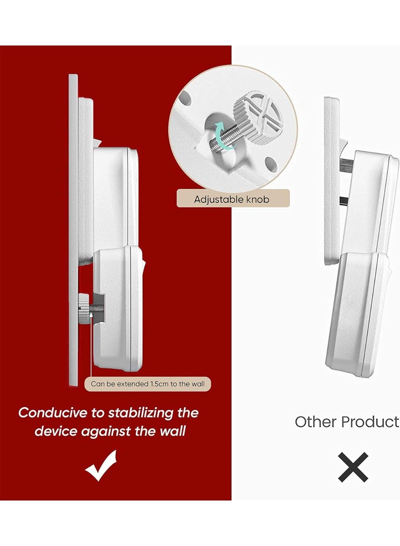 Elexon T Socket Universal Extension Power Adapter with 2 USB, Wall Socket 3 Way Electrical Outlet Adaptor, 3 Pin Electric Sockets for Home, Office - Image 3