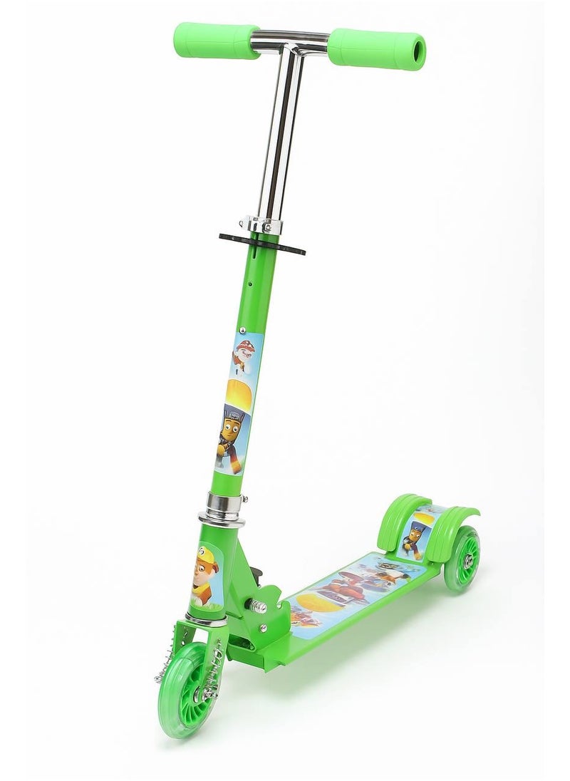 L’AMOUR L'AMOUR 3-Wheel Scooter(3306) with LED Wheels, Height Adjustable, Ages 3+  - Image 3