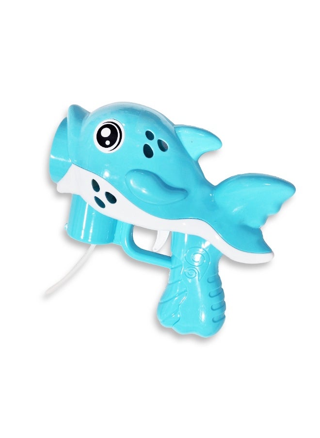 Generic - Dolphin Bubble Gun, fully automatic one-button bubble shooting with refillable bubble bottle and easy to install, suitable for birthday parties, events and daily play in the garden or indoors, stimulate social interaction between children, safe for children 3 years and older - Image 1