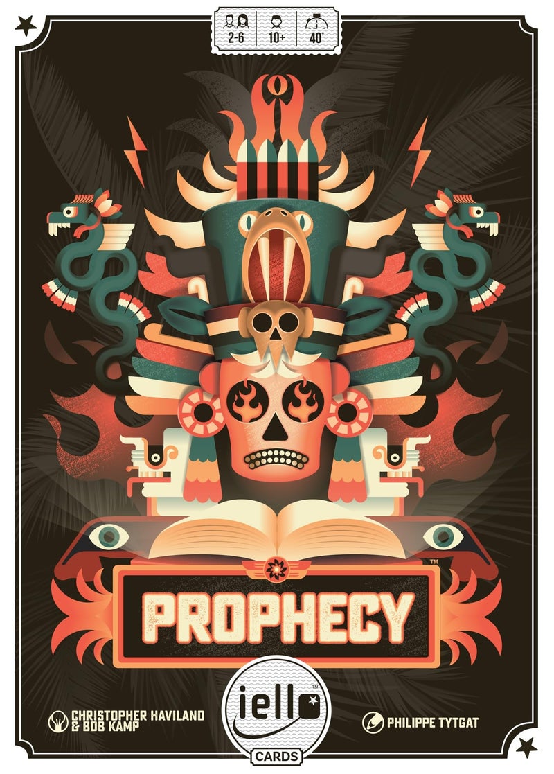 IELLO Prophecy Strategic Trick Taking Card Game Mayan Themed Betting Game Family Ages 10 26 Players 40 Min - Image 2
