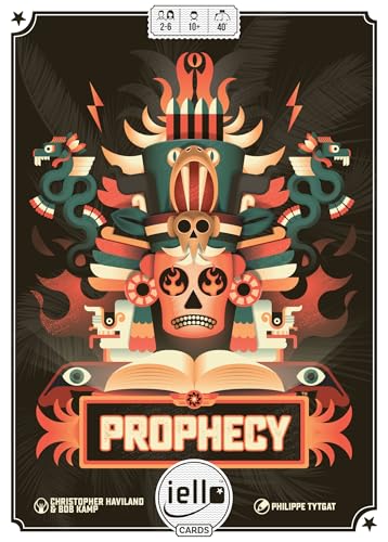 IELLO Prophecy Strategic Trick Taking Card Game Mayan Themed Betting Game Family Ages 10 26 Players 40 Min - Image 1