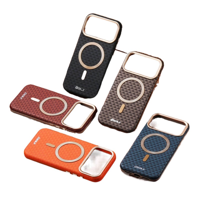 PC MagSafe Case for iPhone 13 with Strong Magnetic and Drop Protection plus Shockproof plus Full Coverage plus Skin Feel in Graphite Black - Veloris - Image 3
