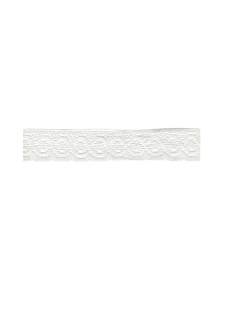 ANTIQUE Antique Cotton Cluny Lace Trim 2-3/8in White  - Image 3