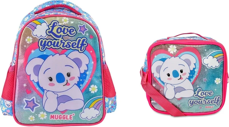 muggle Girl Cute Koala Kindergarten Bag and Lunchbox